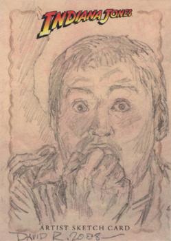 2008 Topps Indiana Jones Heritage - Sketch Cards #NNO David Rabbitte Front