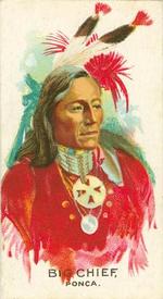 1930 British American Tobacco Indian Chiefs #43 Big Chief Front