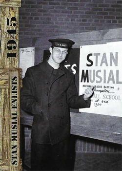 2021 Historic Autographs 1945 The End of WWII #6 Stan Musial Enlists Front