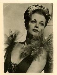 1951 Greiling Serie E #167 Janis Paige Front