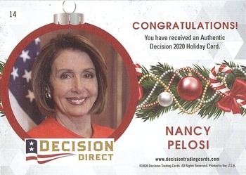 2020 Decision Direct Holiday #14 Nancy Pelosi Back