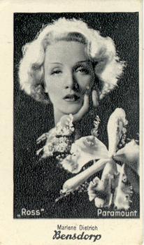 1930-39 Bensdorp Series A #29 Marlene Dietrich Front