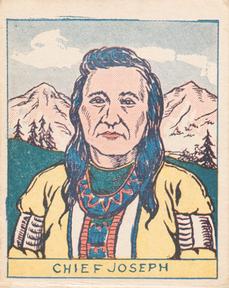 1930 Western Series of 48 (R130) #315 Chief Joseph Front