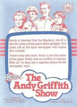 1991 Pacific The Andy Griffith Show Series 3 #302 Very Local Call Back