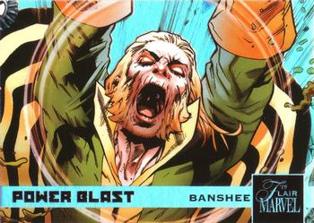 2019 Flair Marvel - Power Blast e-Pack Exclusives #PBE-1 Banshee Front