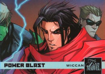 2019 Flair Marvel - Power Blast e-Pack Exclusives #PBE-13 Wiccan Front