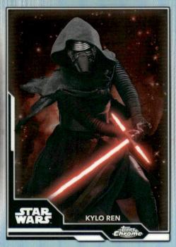2021 Topps Chrome Star Wars Legacy - Wielders of the Light Saber #WL-7 Kylo Ren Front