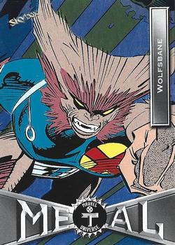 2021 SkyBox Metal Universe Marvel X-Men - Blue #68 Wolfsbane Front