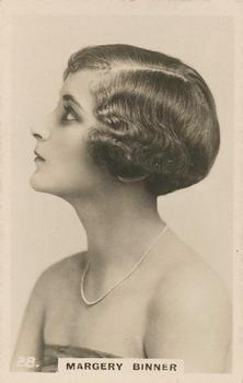 1926 British American Tobacco Beauties 3rd Series #28 Margery Binner Front