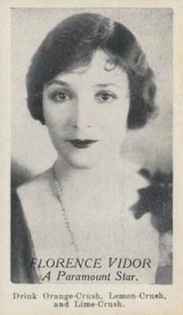 1925 Crush Paramount Stars #NNO Florence Vidor Front