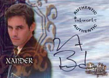 1999 Inkworks Buffy the Vampire Slayer Season 3 - Autographs #A11 Nicholas Brendon Front