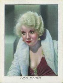 1933 British American Tobacco World Famous Cinema Artistes (Large) #5 Joan Marsh Front