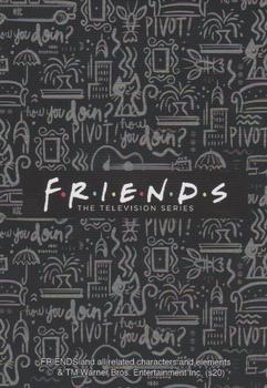 2020 Aquarius Friends Cast Playing Cards #8♦ Monica Geller / Courteney Cox / Rachel Green / Jennifer Aniston / Chandler Bing / Matthew Perry Back
