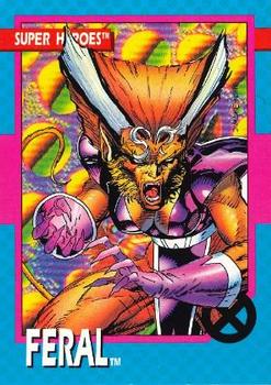 1992 Impel The Uncanny X-Men - Nelsonic #16 Feral Front