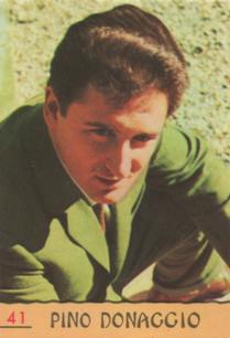 1968 Panini Cantanti #41 Pino Donaggio Front