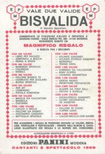 1968 Panini Cantanti #207 Herb Alpert and the Tijuana Brass Back