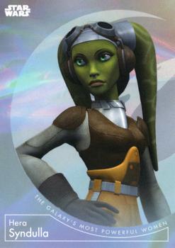 2022 Topps Online Star Wars: The Galaxy’s Most Powerful Women #10 Hera Syndulla Front