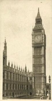 1925 Spinet House Views of London (Small) #12 Big Ben Front