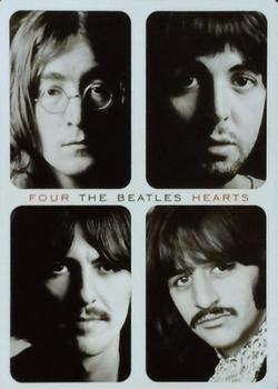 2012 Capitol Records Playing Cards #4♥️ The Beatles Front