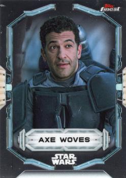 2022 Topps Finest Star Wars #7 Axe Woves Front