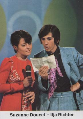 1970 Bergmann-Verlag Show-Top-Stars #61 Suzanne Doucet / Ilja Richter Front