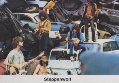 1970 Bergmann-Verlag Show-Top-Stars #101 Steppenwolf Front