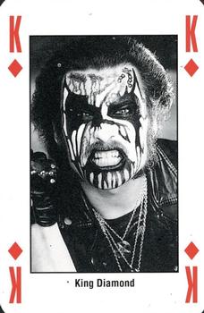 1993 Kerrang! The King of Metal Playing Cards #K♦️ King Diamond Front