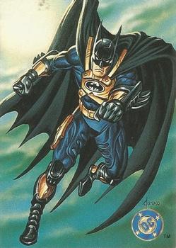 1996 SkyBox Kenner Superman Man of Steel #KS-11 Cyber-Link Batman Front