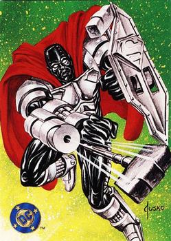 1996 SkyBox Kenner Superman Man of Steel #KS-15 Blast Hammer Steel Front