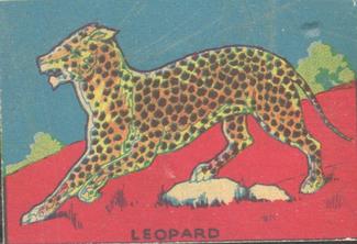 1940 Toy Animals (R159-1) #NNO Leopard Front