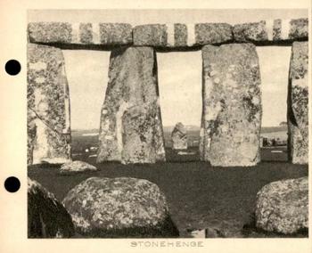 1927 Nicolas Sarony & Co. Links with the Past Series 2 (Large) #38 Stonehenge Front