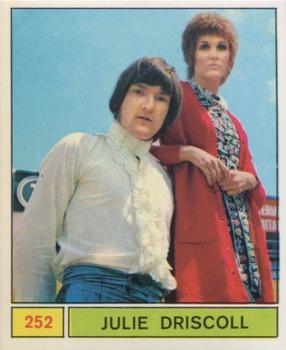 1969 Panini Cantanti #252 Julie Driscoll Front