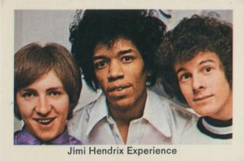 1968 TV68 Popbilder (Dutch Gum Unnumbered) #NNO Jimi Hendrix Experience Front