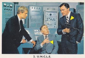 1966 Monty Gum TV Shows (Series 1) #2 Man From U.N.C.L.E. Front