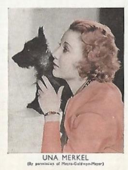 1934 Nile Film Stars #11 Una Merkel Front
