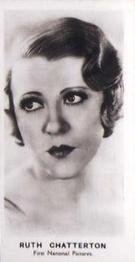 1936 Walker Film Stars (Tatley) #NNO Ruth Chatterton Front
