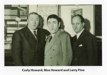 2022 RRParks The Three Stooges Series Nine: Stooges in Motion - 1959 Retro-Stalgic #257 Curly Howard / Moe Howard / Larry Fine Front