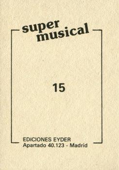 1984 Ediciones Eyder Super Musical #15 The Rolling Stones Back