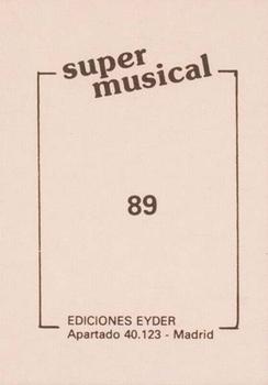 1984 Ediciones Eyder Super Musical #89 John Lennon / Yoko Ono Back