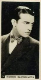 1929 British American Tobacco Cinema Stars Set 9 #89 Richard Barthelmess Front