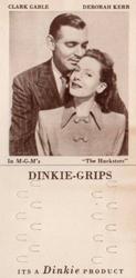 1948 Dinkie MGM Films Series 3 #17 Clark Gable / Deborah Kerr Front