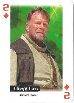 2007 Cartamundi Star Wars Heroes Playing Cards #2D Cliegg Lars Front