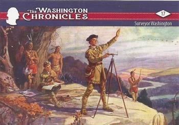 2022 Historic Autographs The Washington Chronicles #17 Surveyor Washington Front