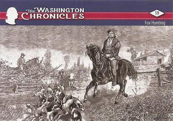 2022 Historic Autographs The Washington Chronicles #19 Fox Hunting Front