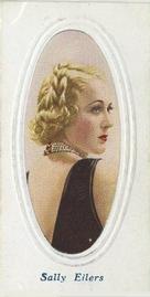 1936 Godfrey Phillips Screen Stars Embossed (Series A) #8 Sally Eilers Front