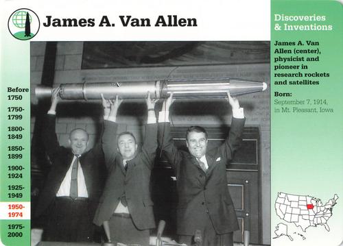 1994-01 Grolier Story of America #33.16 James A. Van Allen Front