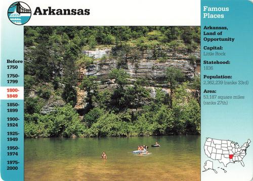1994-01 Grolier Story of America #40.4 Arkansas Front