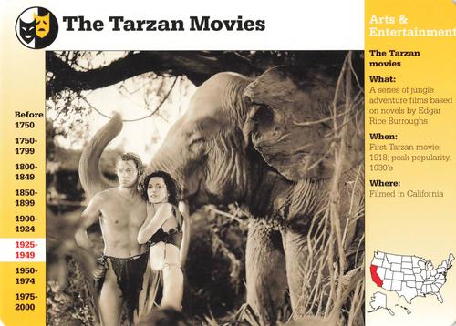 1994-01 Grolier Story of America #47.16 The Tarzan Movies Front