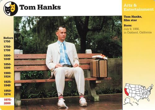1994-01 Grolier Story of America #69.15 Tom Hanks Front