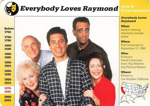 1994-01 Grolier Story of America Cards #138.9 Everybody Loves Raymond Front